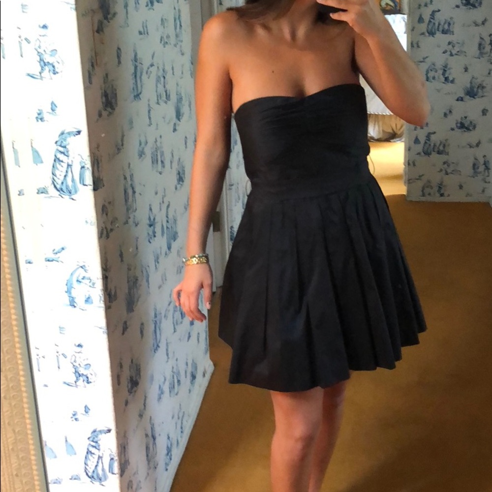 Black mini dress